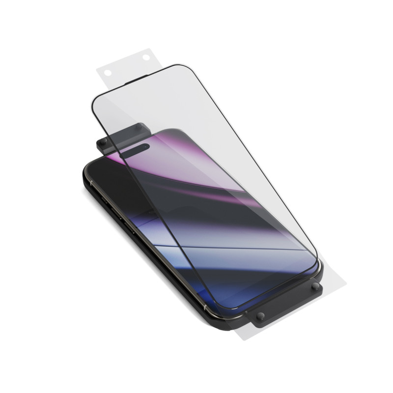Epico Hero 3D sklo iPhone 15/16 - s aplikátorom