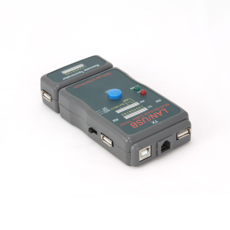 GEMBIRD Eth kábel tester NCT-2 - RJ11-12,USB