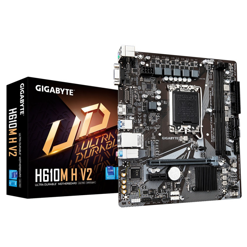 GIGABYTE H610 H V2/LGA 1700/mATX