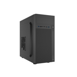 Počítačová skriňa Natec HELIX USB-C/Micro ATX/Čierna