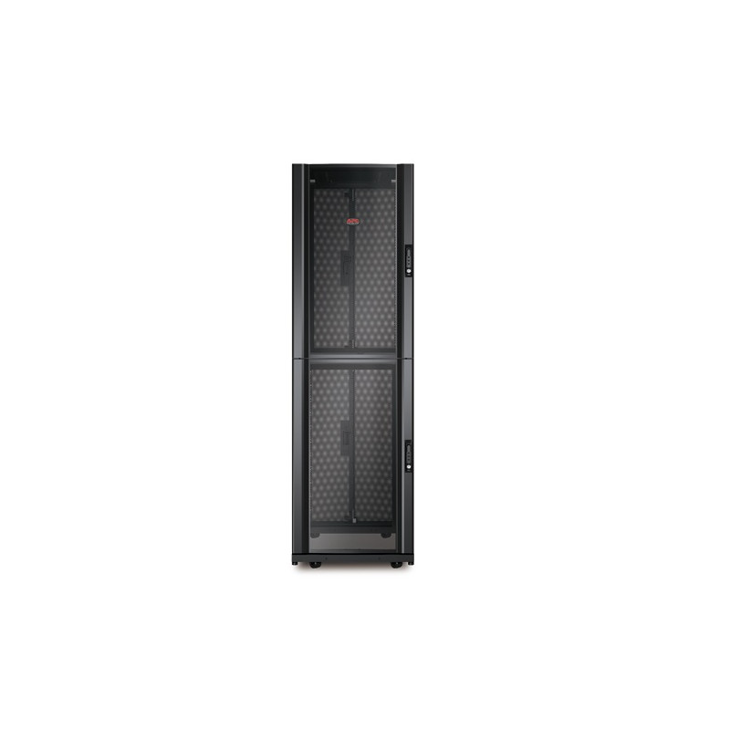 APC - NetShelter SX Colocation 2 x 20Pri 600mm Widex1070mm Deep Encl w.Sides Black