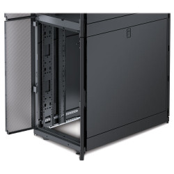 APC - NetShelter SX Colocation 2 x 20Pri 600mm Widex1070mm Deep Encl w.Sides Black