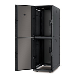 APC - NetShelter SX Colocation 2 x 20Pri 600mm Widex1070mm Deep Encl w.Sides Black