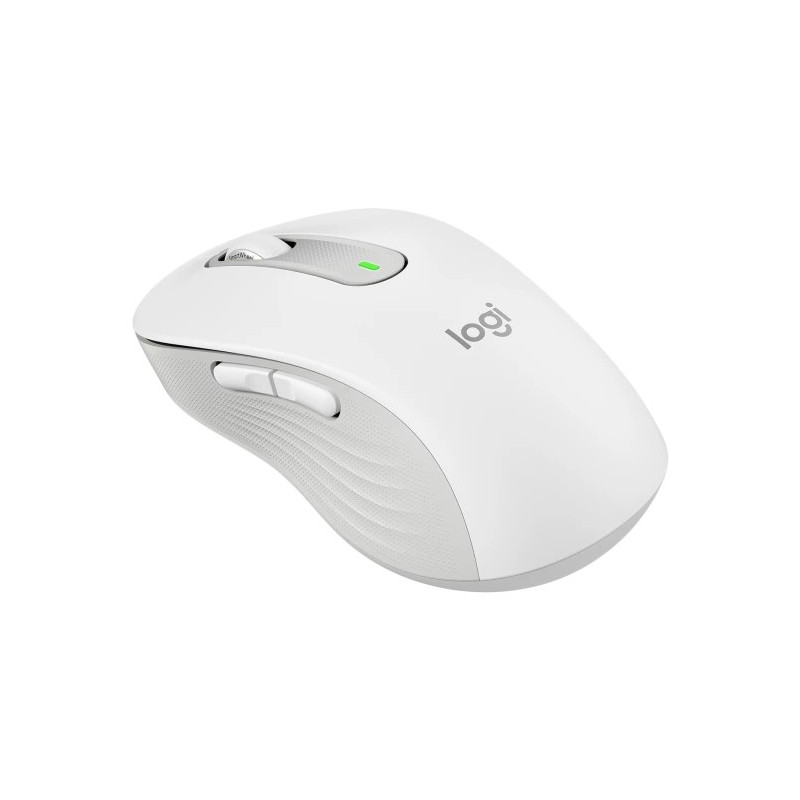 Logitech M650M/Kancelárska/Laserová/Bezdrôtová USB + Bluetooth/Biela