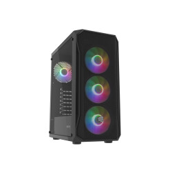PC skriňa Fury SHOBO/Midi Tower/Transpar./Čierna
