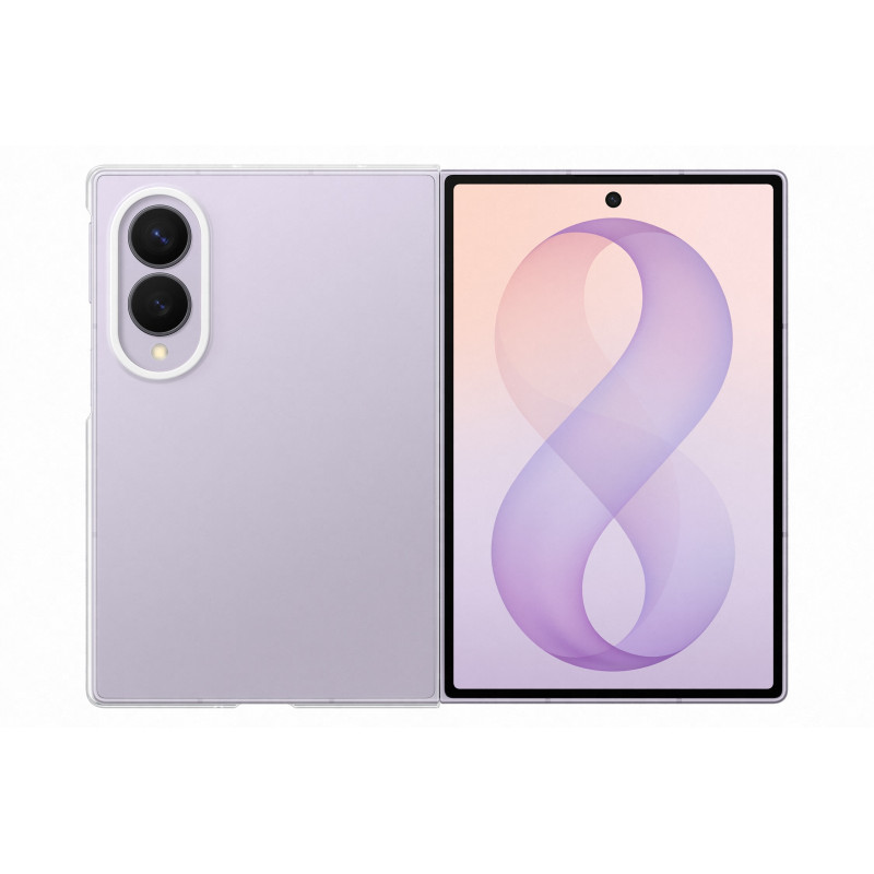 Samsung Priehľadný zadný kryt pre Galaxy Z Fold8, Transparent