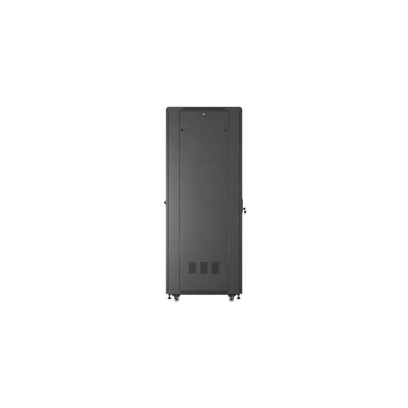 LANBERG 19'' VOĽNE STOJÚCA RACKOVÁ SKRIŇA 42U/600X800 (FLAT PACK) S PRESKLENÝMI DVERAMI ČIERNA