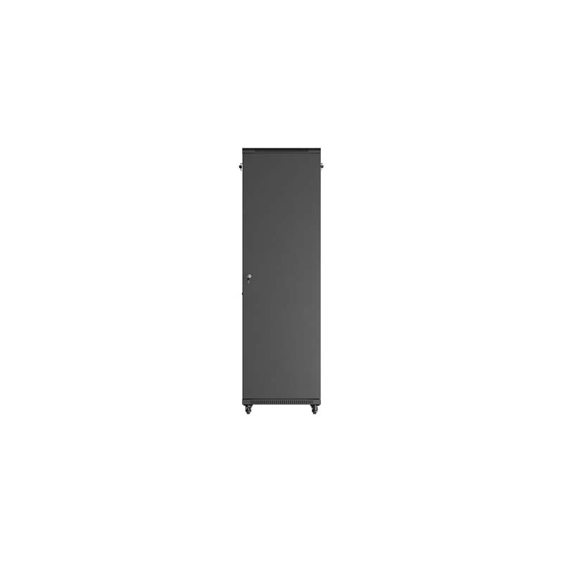 LANBERG 19'' VOĽNE STOJÚCA RACKOVÁ SKRIŇA 42U/600X800 (FLAT PACK) S PRESKLENÝMI DVERAMI ČIERNA