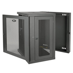 EATON - Skriňa SmartRack 15U, Š - 600mm, Hl - 550mm, hĺbka pre prepínače, montáž na stenu