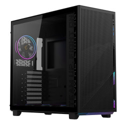 GIGABYTE AORUS C400 GLASS/Midi Tower/Transpar./Čierna