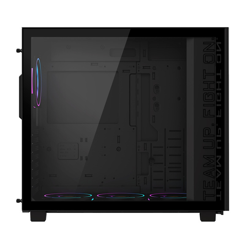 GIGABYTE AORUS C400 GLASS/Midi Tower/Transpar./Čierna