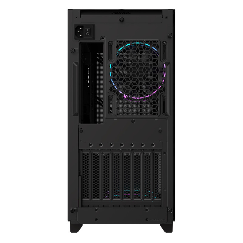 GIGABYTE AORUS C400 GLASS/Midi Tower/Transpar./Čierna