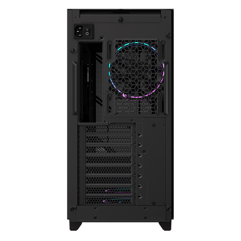 GIGABYTE AORUS C400 GLASS/Midi Tower/Transpar./Čierna
