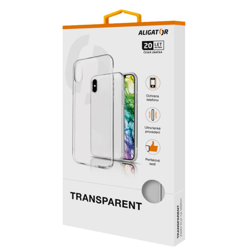 ALIGATOR Puzdro Transparent Huawei P30 Lite