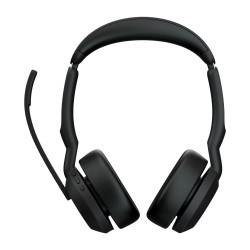 Jabra Evolve2 55/Stereo/ANC/USB-C/BT-USB/Bezdrôt/MS/Stand/Čierna