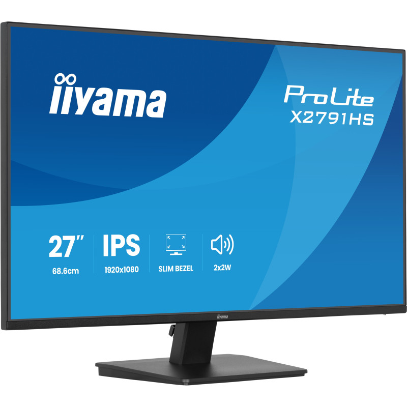 iiyama ProLite/X2791HS-B1/27''/IPS/FHD/120Hz/1ms/Čierna/3R