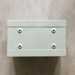 10'' rack jednodielny 4U/140 DATACOM Šedý plech.dvere