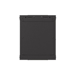 LANBERG RACKOVÁ SKRIŇA 10'' PRO MONTÁŽ NA STENU 6U/300X300 (FLAT PACK) S PROSKLENÝMI DVERMI ČIERNA