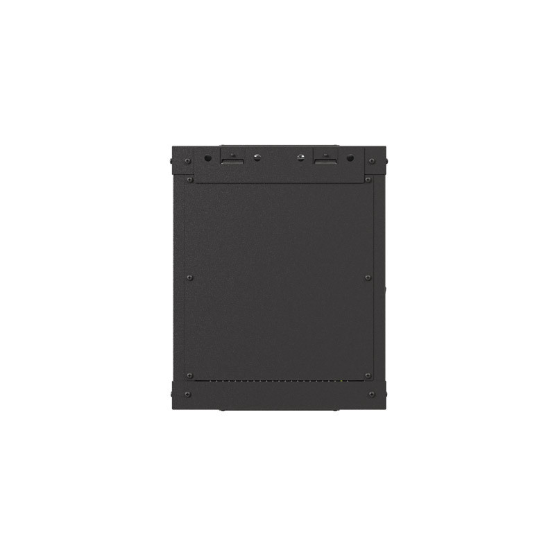 LANBERG RACKOVÁ SKRIŇA 10'' PRO MONTÁŽ NA STENU 6U/300X300 (FLAT PACK) S PROSKLENÝMI DVERMI ČIERNA