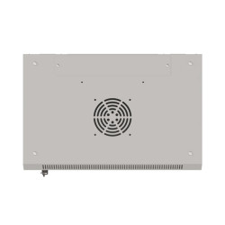 LANBERG 19'' RACKOVÁ SKRIŇA PRO MONTÁŽ NA STENU 9U/540X350 (FLAT PACK) S PROSKLENÝMI DVERAMI ŠEDÁ