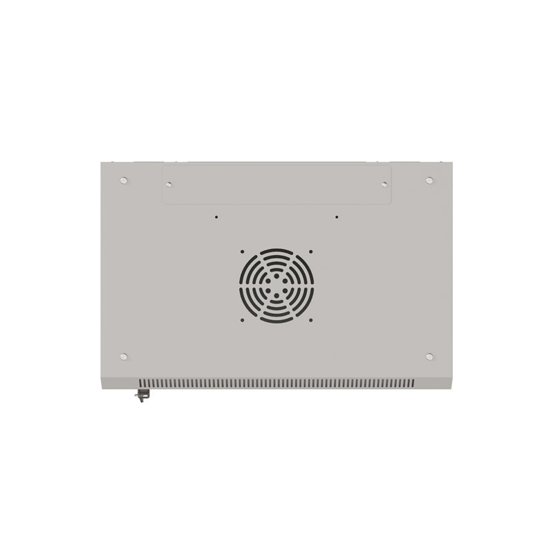 LANBERG 19'' RACKOVÁ SKRIŇA PRO MONTÁŽ NA STENU 9U/540X350 (FLAT PACK) S PROSKLENÝMI DVERAMI ŠEDÁ