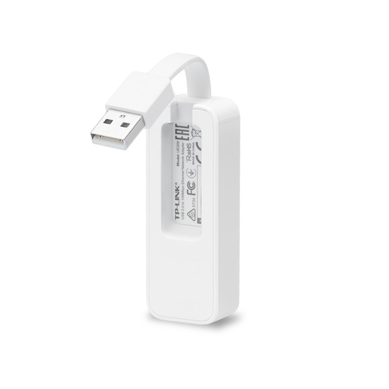 TP-Link UE200 USB 2.0 ethernetový sieťový adaptér s rýchlosťou až 100Mbit/s