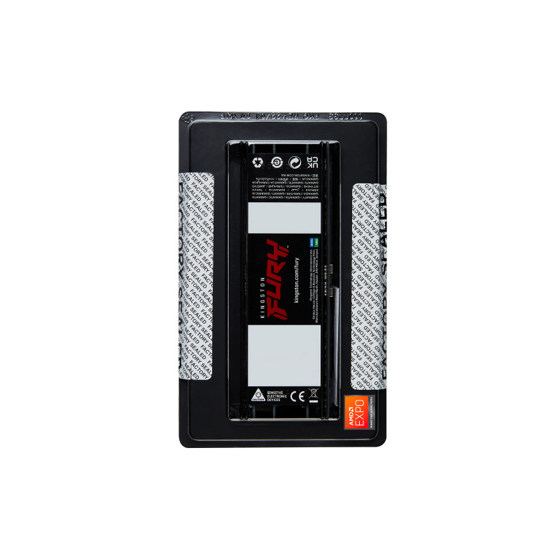 Kingston FURY Renegade Pro/DDR5/128GB/5600MHz/CL28/4x32GB/Black
