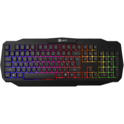C-TECH Arcus GKB-15/Drôtová USB/ CZ- SK layout/Čierna