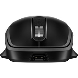 HP 515/Kancelárska/Optická/Pre pravákov/4 000 DPI/Bezdrôtová USB/Čierna