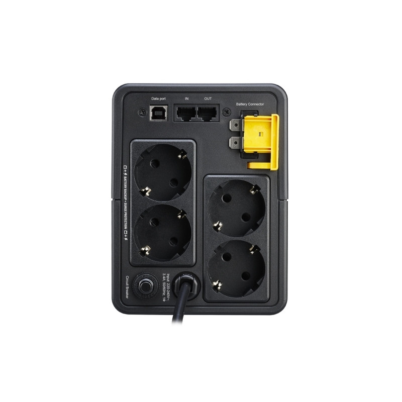 APC Back-UPS 750VA, 230V, AVR, Schuko Sockets