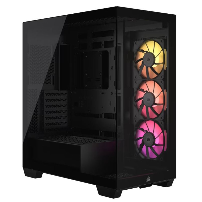 CORSAIR iCUE LINK 3500X/Midi Tower/Transpar./Čierna