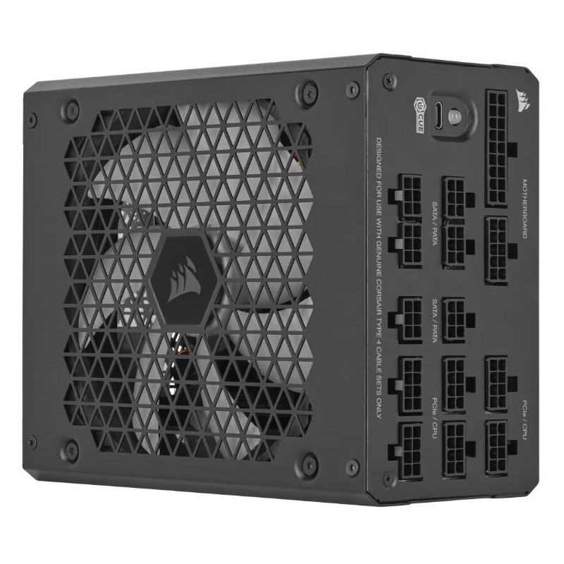 CORSAIR HX1000i/1000W/ATX 3.1/80PLUS Platinum/Modular/Bulk