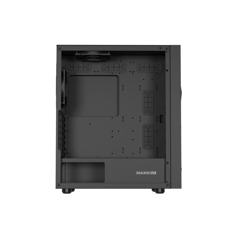 Počítačová skriňa Genesis DIAXID 605F/Midi Tower/Transpar./Čierna