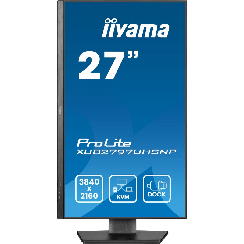 iiyama ProLite/XUB2797UHSNP-B1/27''/IPS/4K UHD/60Hz/4ms/Čierna/5R