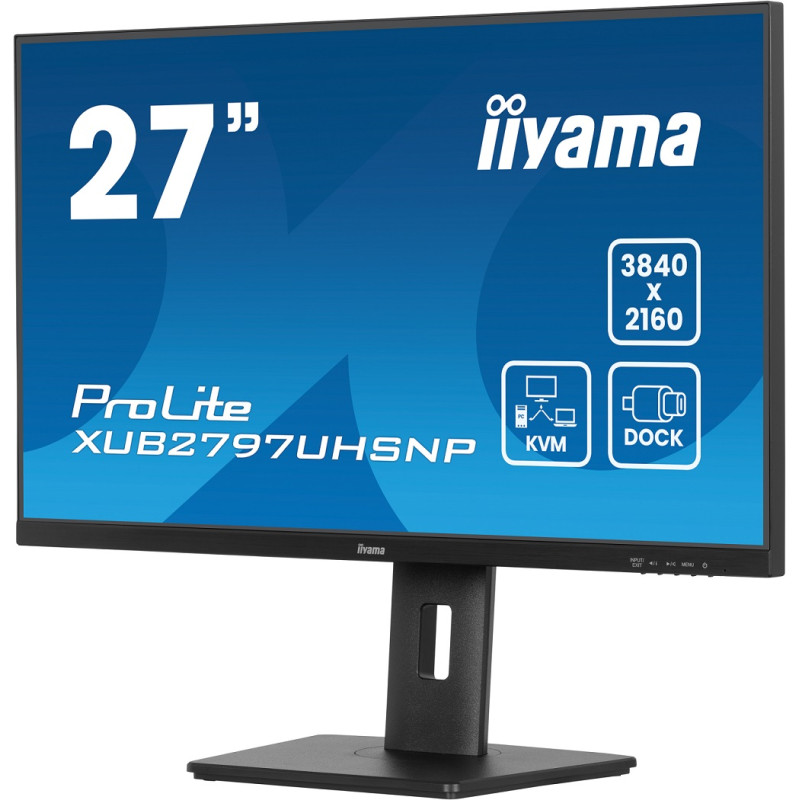 iiyama ProLite/XUB2797UHSNP-B1/27''/IPS/4K UHD/60Hz/4ms/Čierna/5R