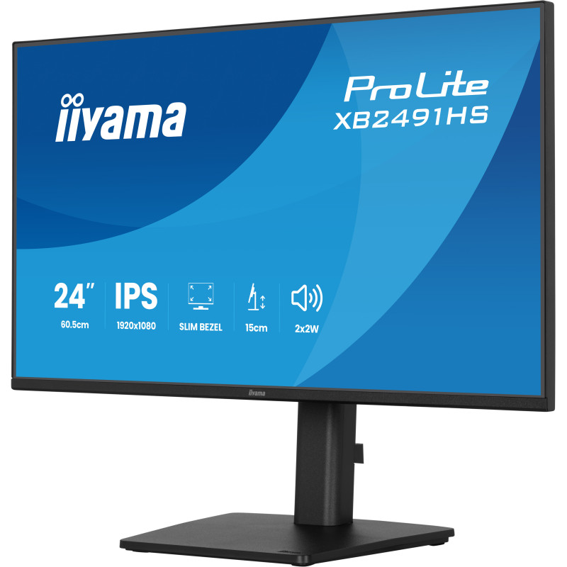 iiyama ProLite/XB2491HS-B1/23,8''/IPS/FHD/120Hz/1ms/Čierna/3R