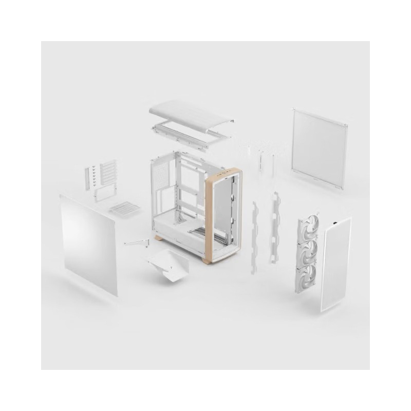 Fractal Design Summit Chalk White Solid