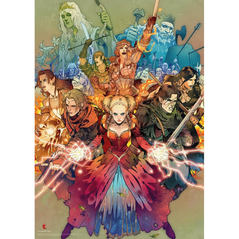 GOODLOOT - GLO GAMING PUZZLE: THE WITCHER SCOIA'TAEL