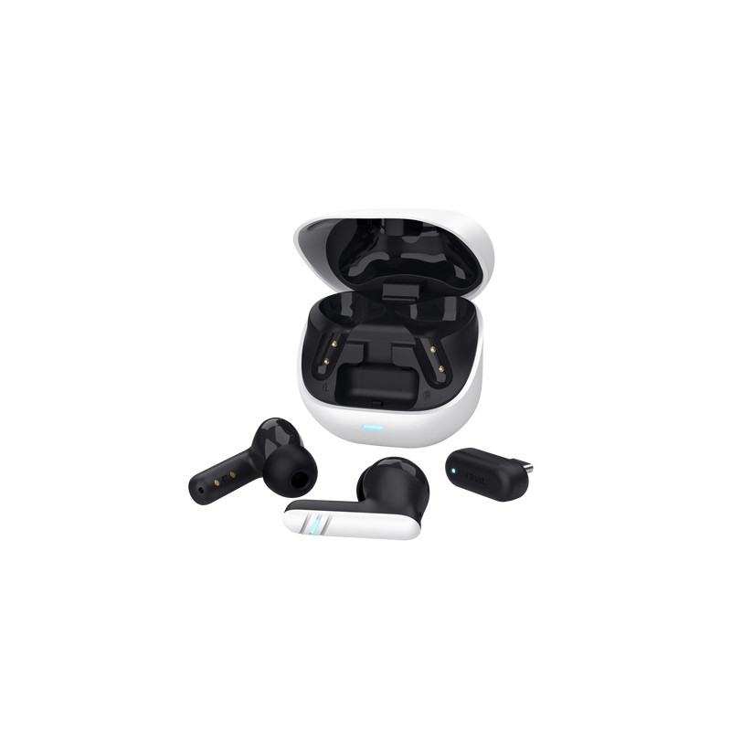 TRUST GXT 409 Oxxie Wireless gaming earphones/BT/Biela