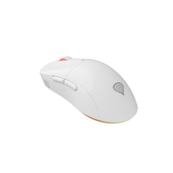 Genesis herná bezdrôtová myš ZIRCON XIII/Herná/Optická/26 000 DPI/Bezdrôtové USB/Biela