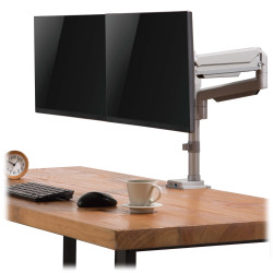 EATON - Držiak pre montáž monitora na stôl, pre 2x 13-34, Flex Arm, USB, Audio konektory