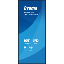 105'' iiyama LH10552UWS-B1AG: IPS, 5K, USB-C, 24/7