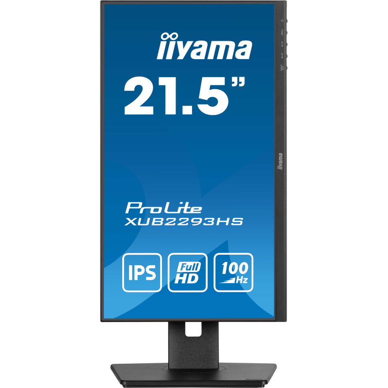iiyama ProLite/XUB2293HS-B6/21,5''/IPS/FHD/100Hz/1ms/Black/3R