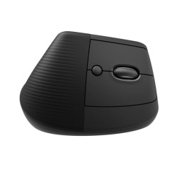 Logitech Lift/Vertikálna/Optická/Pre pravákov/4 000 DPI/USB+BT/Grafitová