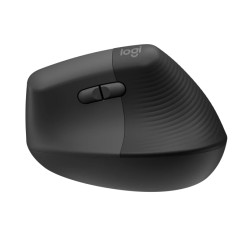 Logitech Lift/Vertikálna/Optická/Pre pravákov/4 000 DPI/USB+BT/Grafitová