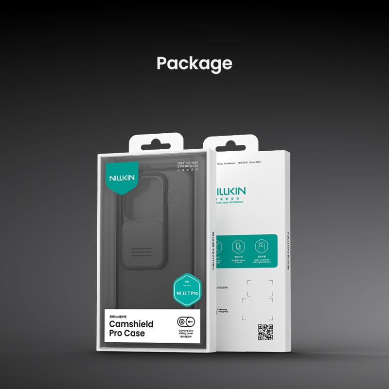 Nillkin CamShield PRO Zadný Kryt pre Xiaomi 17T Pro Black