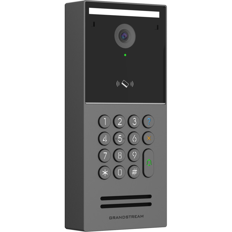 Grandstream GDS3725 dverové video interkom, 4MP, IC a ID karty, NFC, Bluetooth, IP66