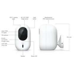 Ubiquiti UVC-G6-INS-W - UniFi Protect G6 Instant, biela