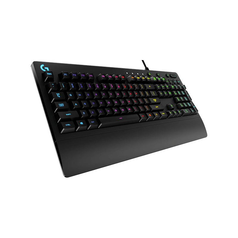 Logitech G213/Drôtová USB/US layout/Čierna