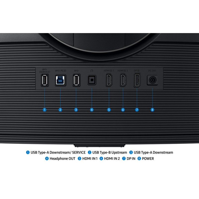Samsung Odyssey G7/LS37FG750EUXEN/37''/VA/4K UHD/165Hz/1ms/Čierna/3R